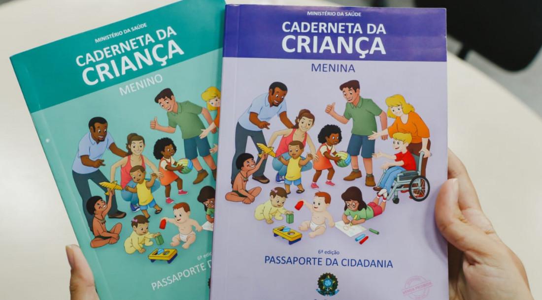 Secretaria da Saúde distribuirá mais de 44 mil Cadernetas da Criança