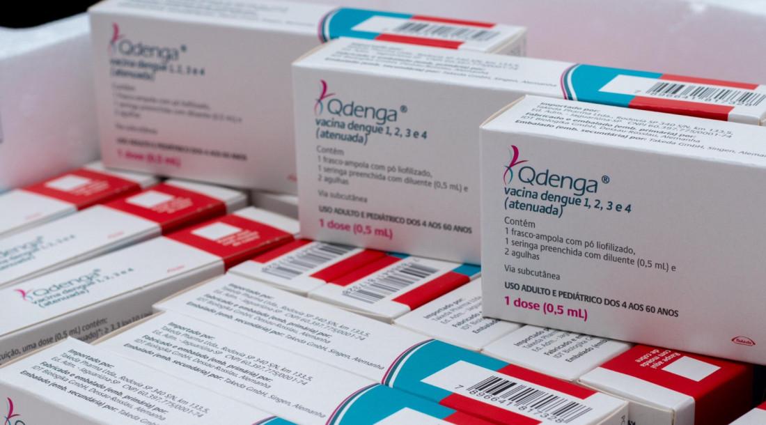 Sergipe recebe 14 mil doses da vacina contra a dengue; a vacina é quadrivalente e protege contra os sorotipos
