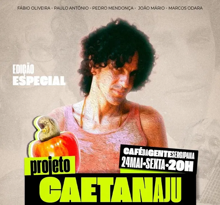 CaetanAju retorna ao Café da Gente Sergipana em edição especial
