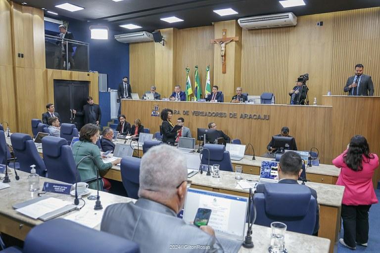 Câmara Municipal de Aracaju aprova 12 proposituras nesta quarta-feira