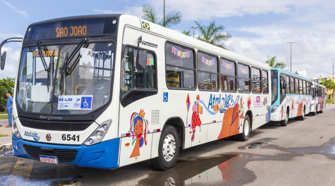 Operação Corujão garantirá ônibus na madrugada para o Arraiá do Povo na Orla da Atalaia, em Aracaju