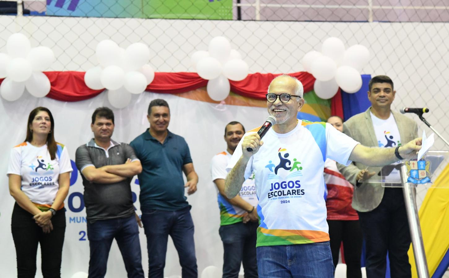 Prefeito Edvaldo abre 3ª edição dos Jogos Escolares de Aracaju
