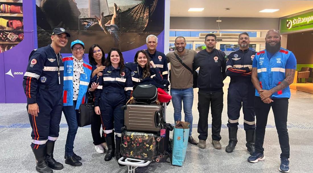 Profissionais do Samu 192 Sergipe atuarão no atendimento e resgate das vítimas no RS