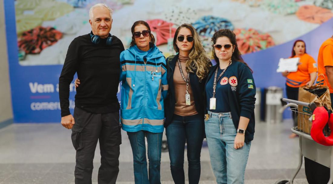 Profissionais do Samu 192 Sergipe retornam da missão humanitária no Rio Grande do Sul