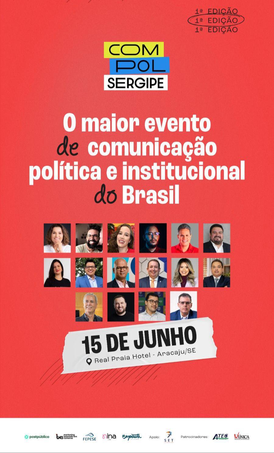 Segunda tem virada de lote do COMPOL: maior evento de Comunicação Política e Institucional