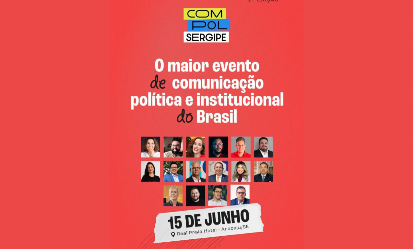 Aracaju recebe o maior evento de Comunicação Política e Institucional do país