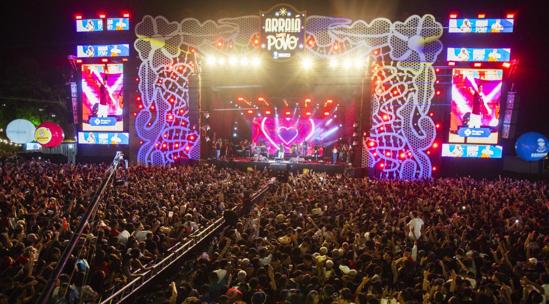 Diversidade do forró marca a programação do Arraiá do Povo nesta sexta-feira, na Orla em Aracaju