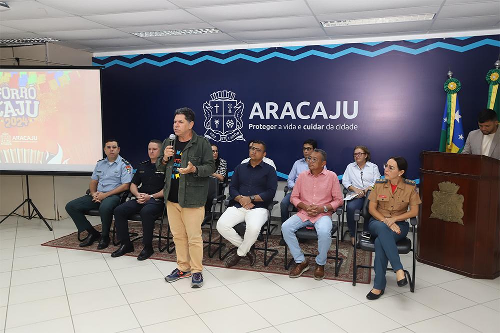 Forró Caju 2024: Prefeitura de Aracaju apresenta plano operacional