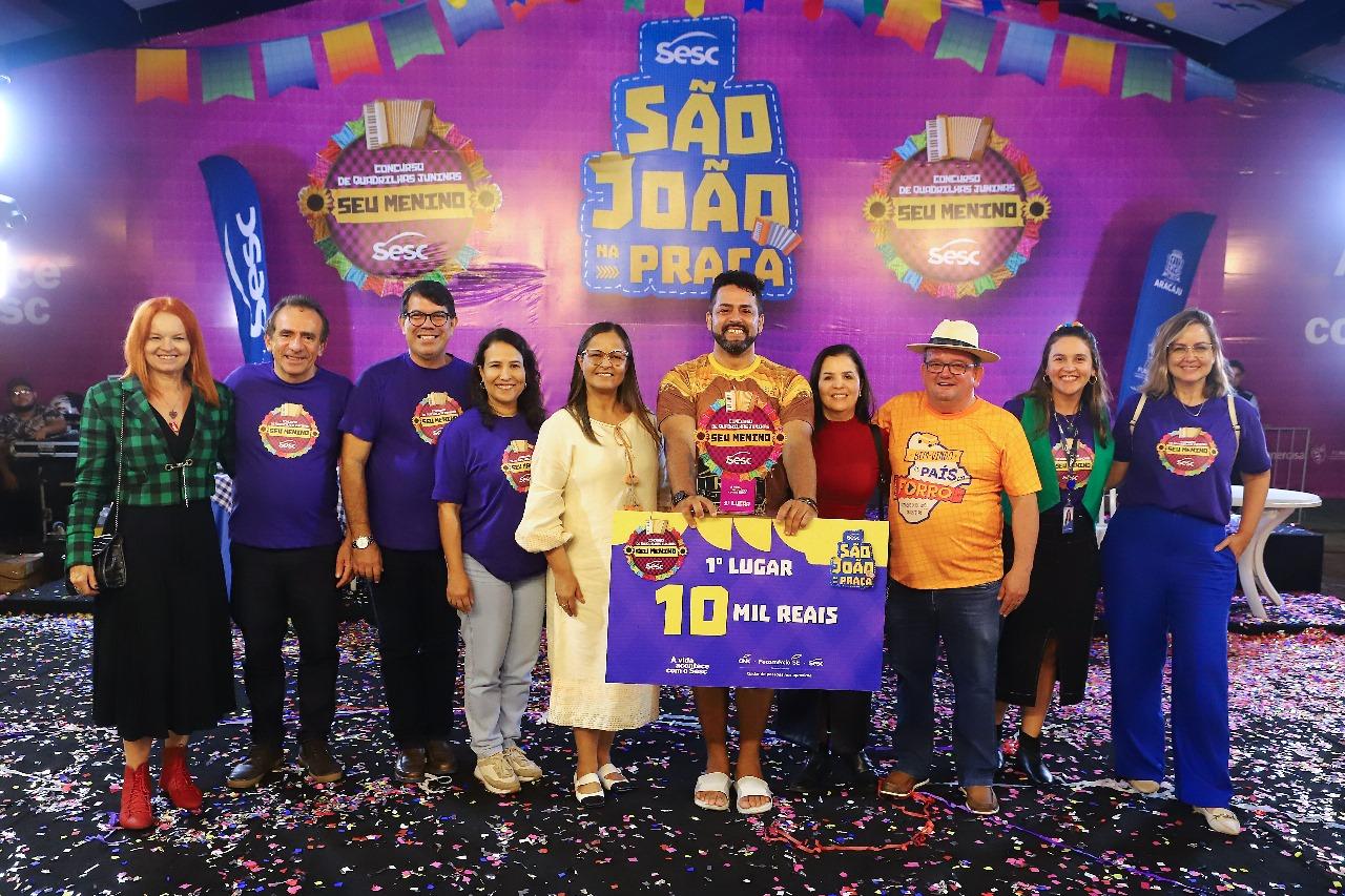 Quadrilha Junina Século XX é a campeã do concurso 'seu menino - 2024'