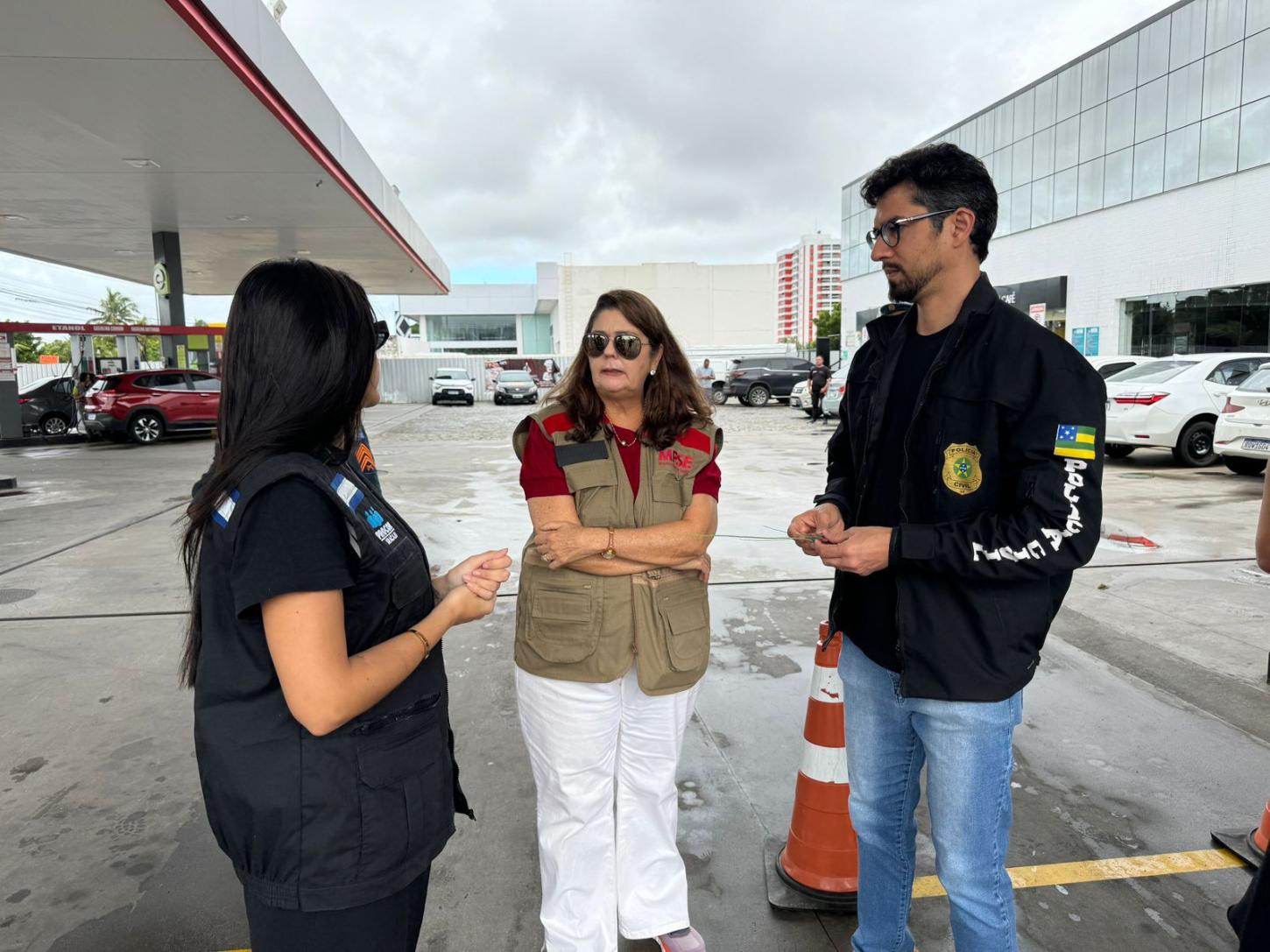 SSP participa de fiscalização que avaliou bombas medidoras de combustível na capital
