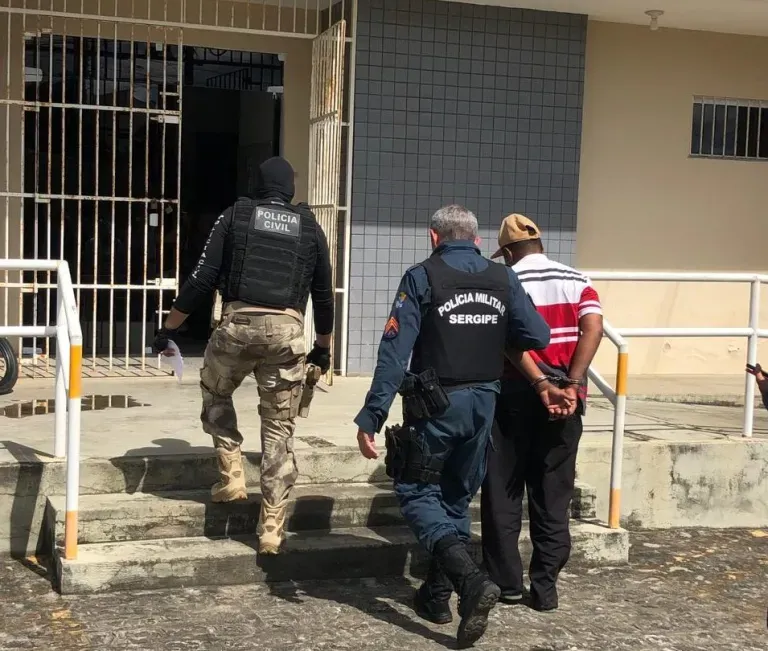 Ação conjunta prende suspeito de tentativa de feminicídio em Ribeirópolis