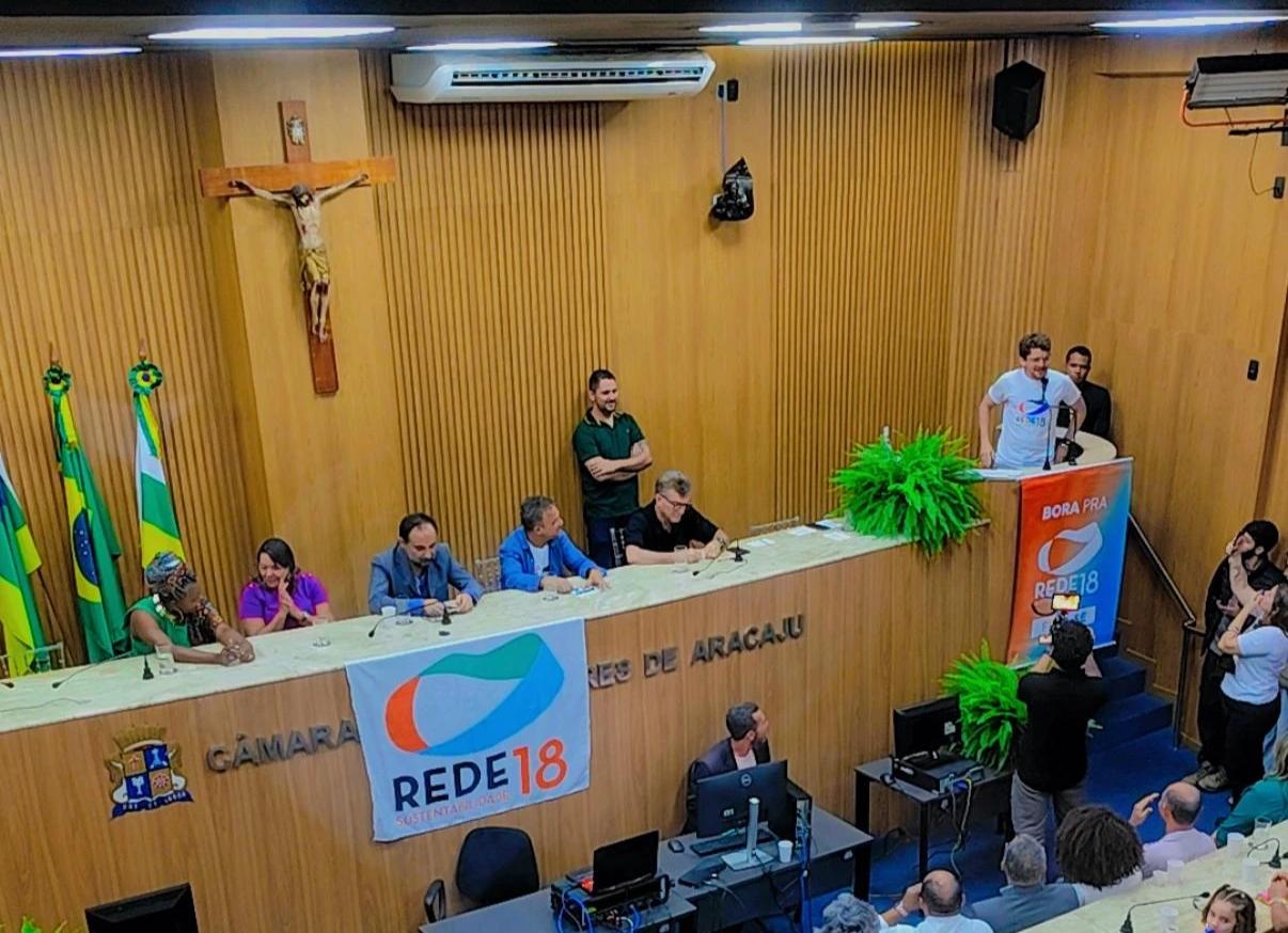 Aracaju: Convenção da Rede oficializa Breno Garibalde como pré-candidato a vereador