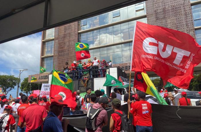 Ato e Caminhada pela Reforma Agrária Popular no Dia dos Trabalhadores Rurais é realizado em Aracaju