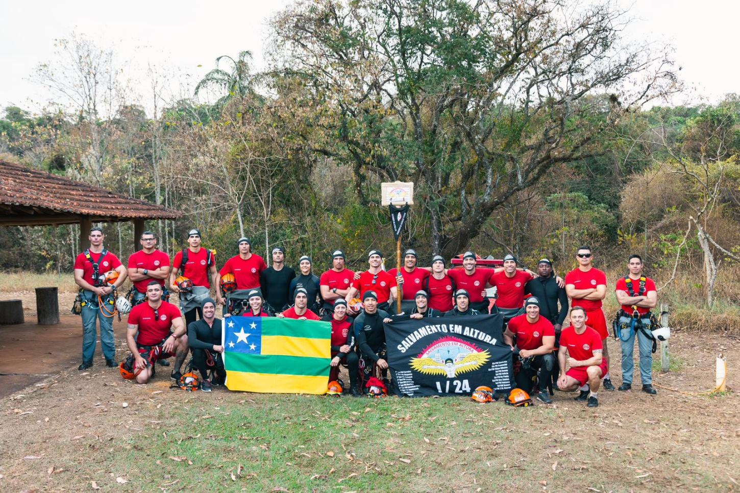 Bombeiros de Sergipe concluem um dos principais cursos de Salvamento em Altura do país