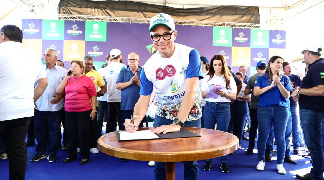 Fábio Mitidieri autoriza reforma do Ginásio Desportista Reinaldo Moura em Japaratuba