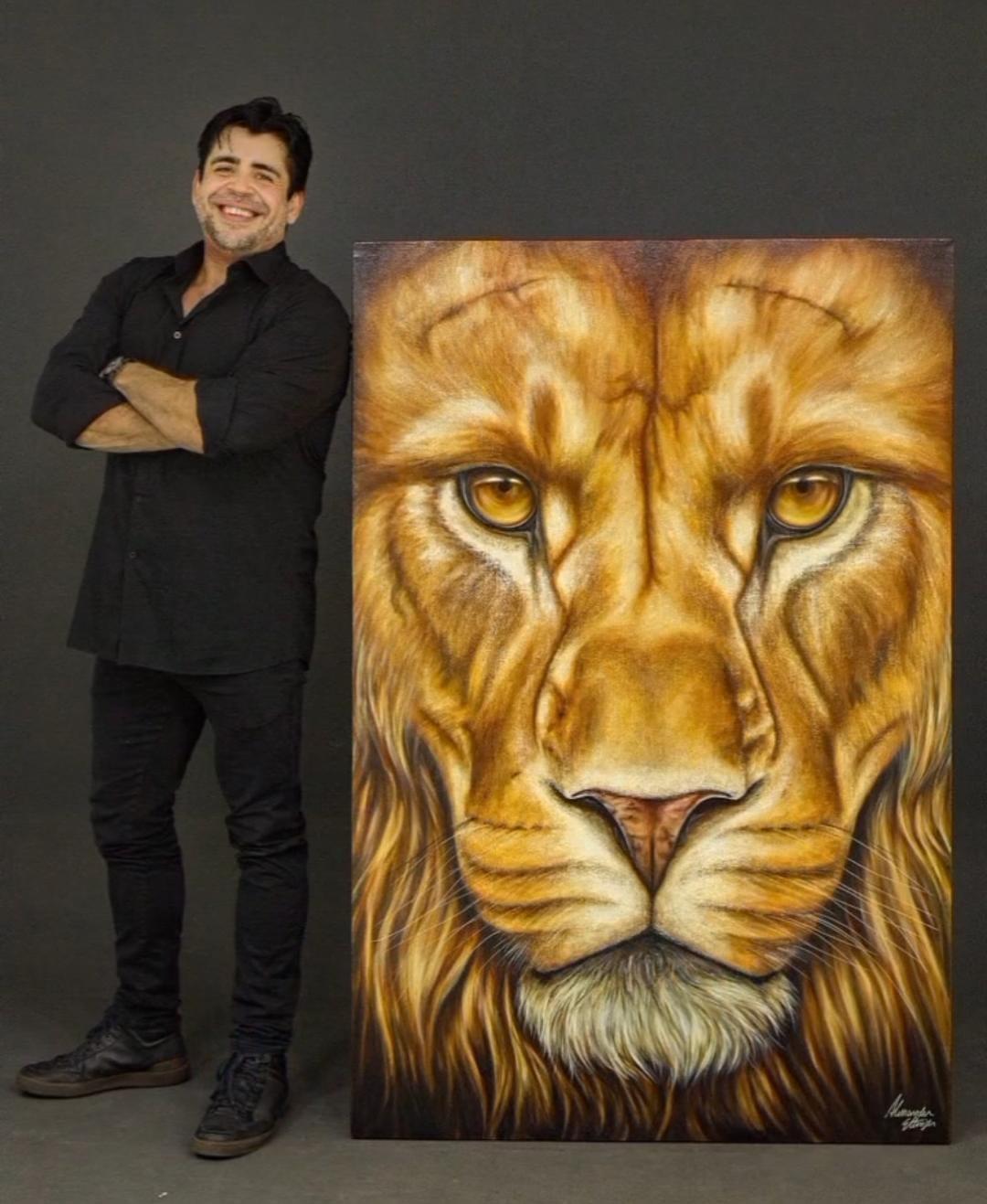 Galeria RioMar recebe a mostra Leões de Judá do artista plástico Alessander Ettinger