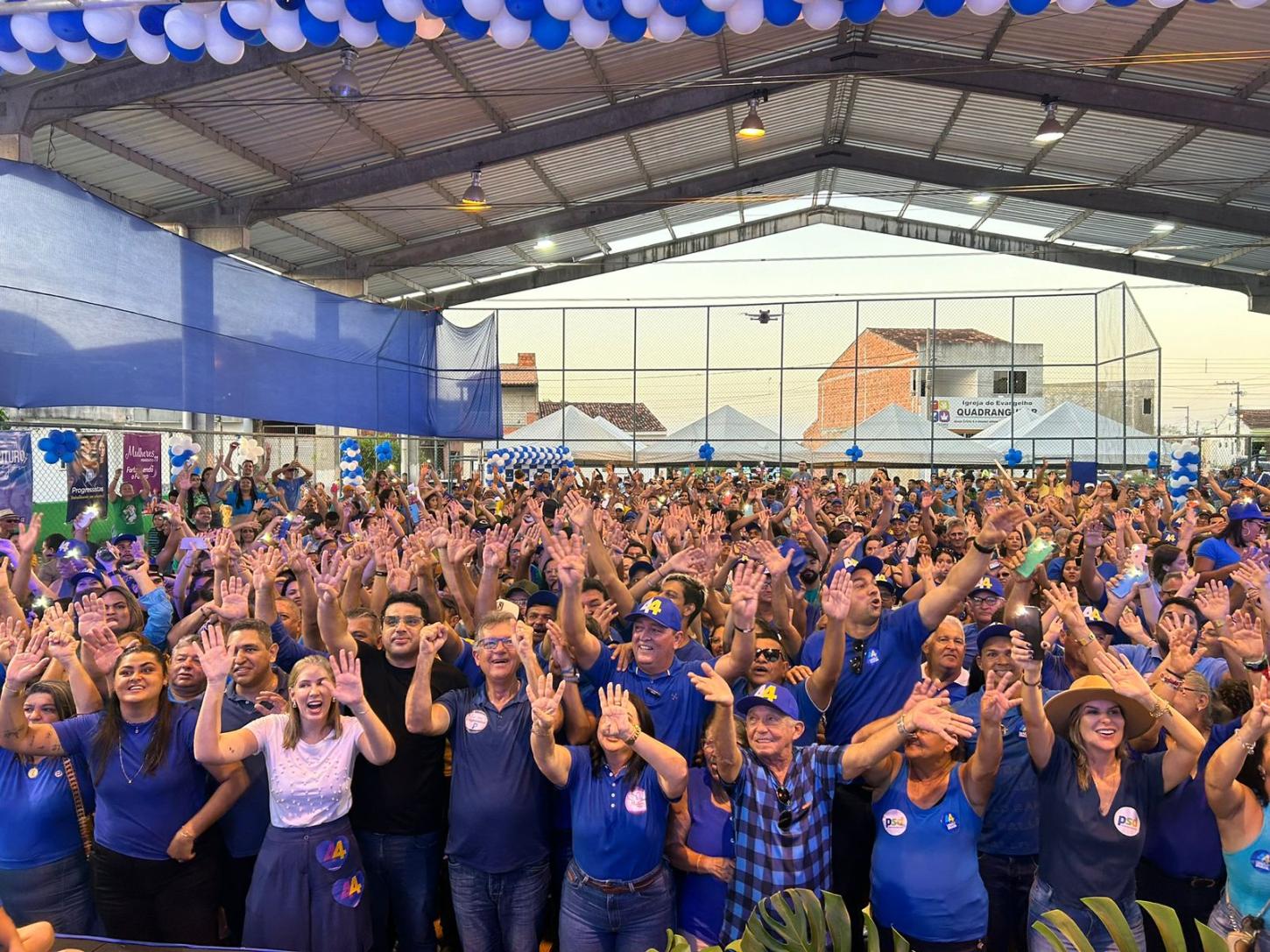 Neudo Alves e Simone Alves são homologados em convenção partidária em Cedro de São João