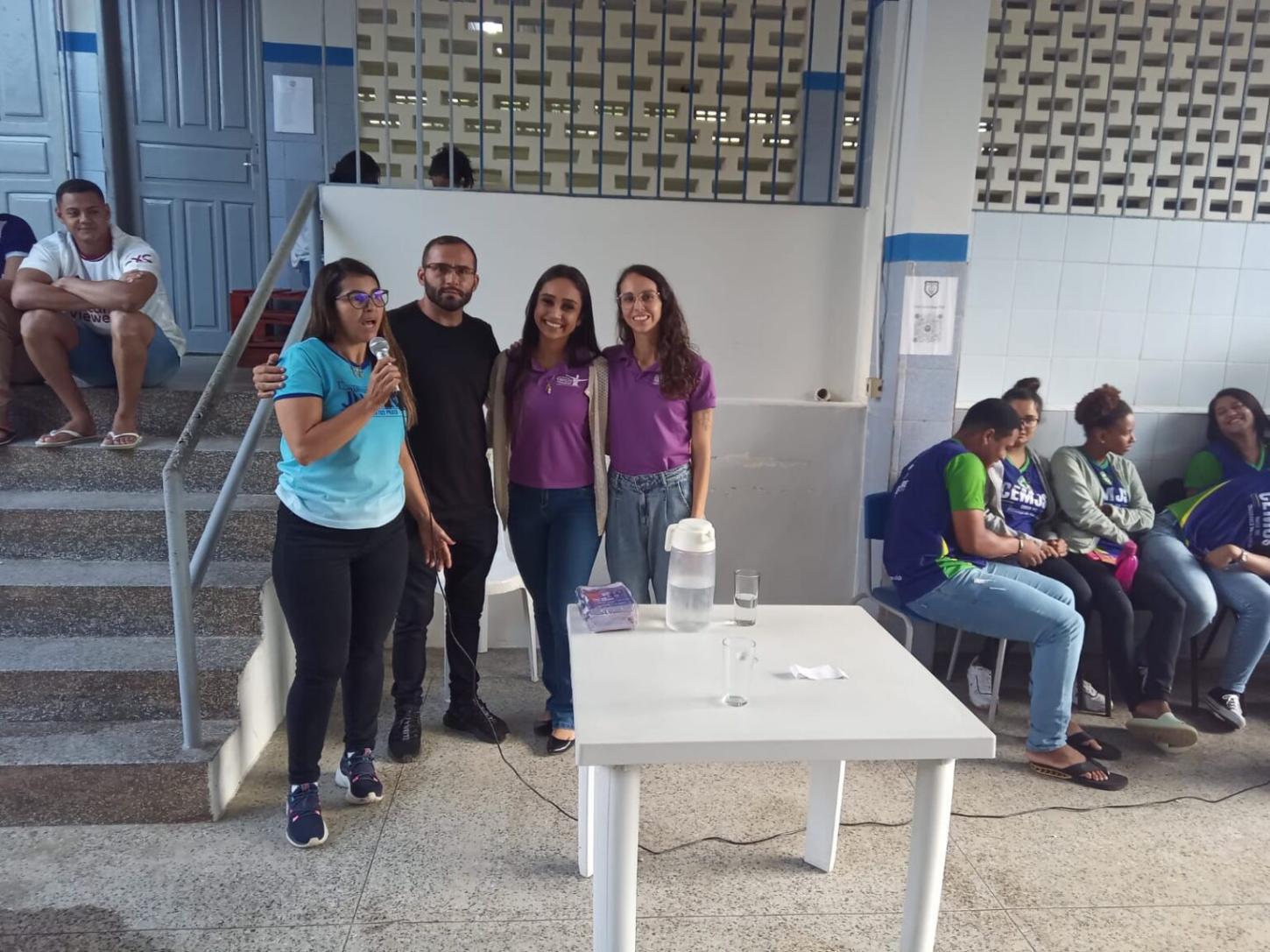 Papo Cabeça: PromuAlese leva palestra sobre violência contra mulher para escola