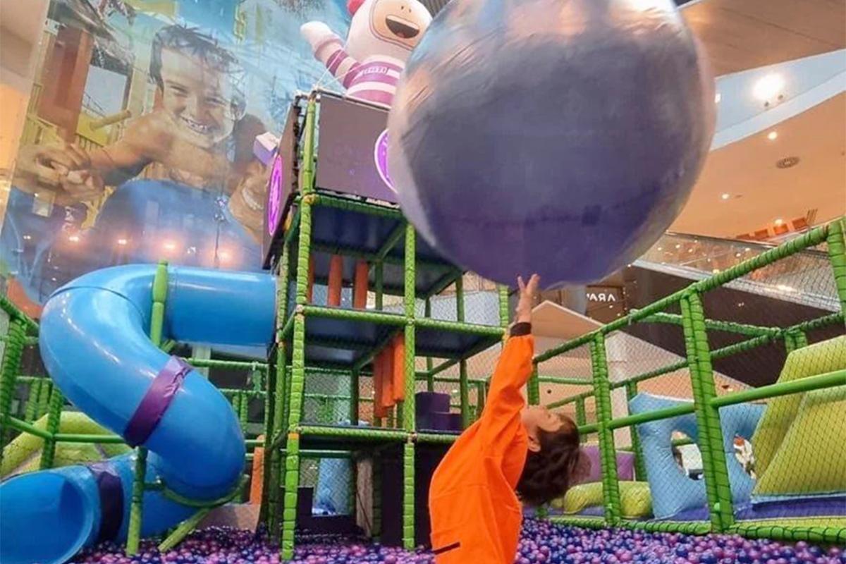Parque Universo Tac Tacs é atração para as férias da criançada no Shopping Jardins