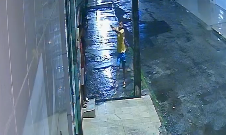 PC divulga imagem de suspeito da autoria de homicídio no bairro Industrial, em Aracaju