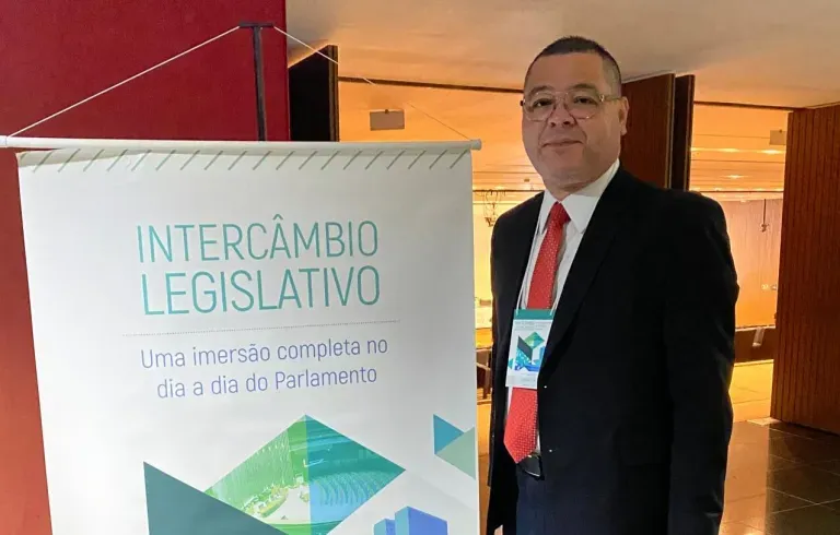 Vereador Eduardo Lima participa do Prolegis em Brasília