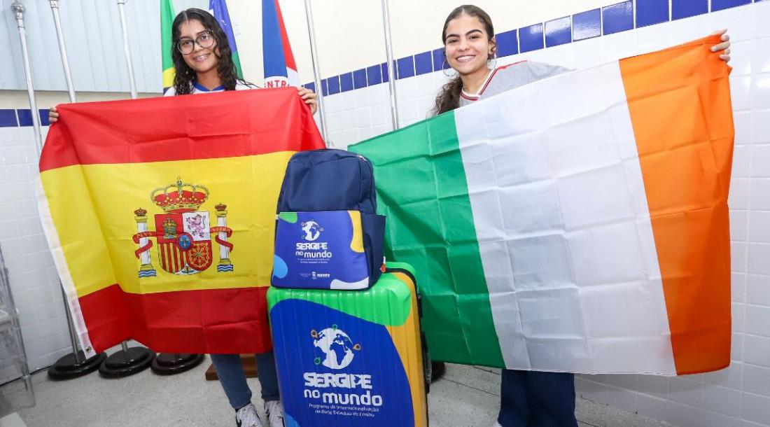 Alunos da Rede Estadual se preparam para o embarque do programa Sergipe no Mundo