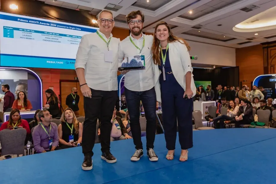 Aracaju é premiada pela Associação Nacional de Cidades Inteligentes durante o Smart Gov Nacional