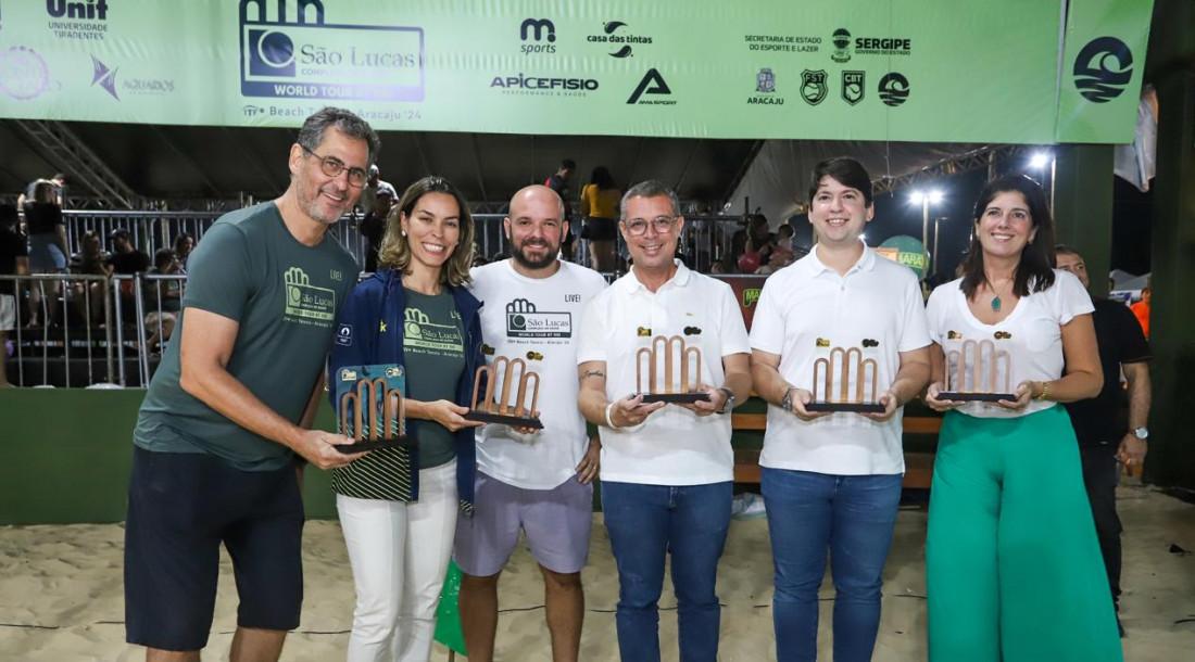 Com apoio do Governo do Estado, World Tour BT 100 Beach Tennis Aracaju 2024 é aberto
