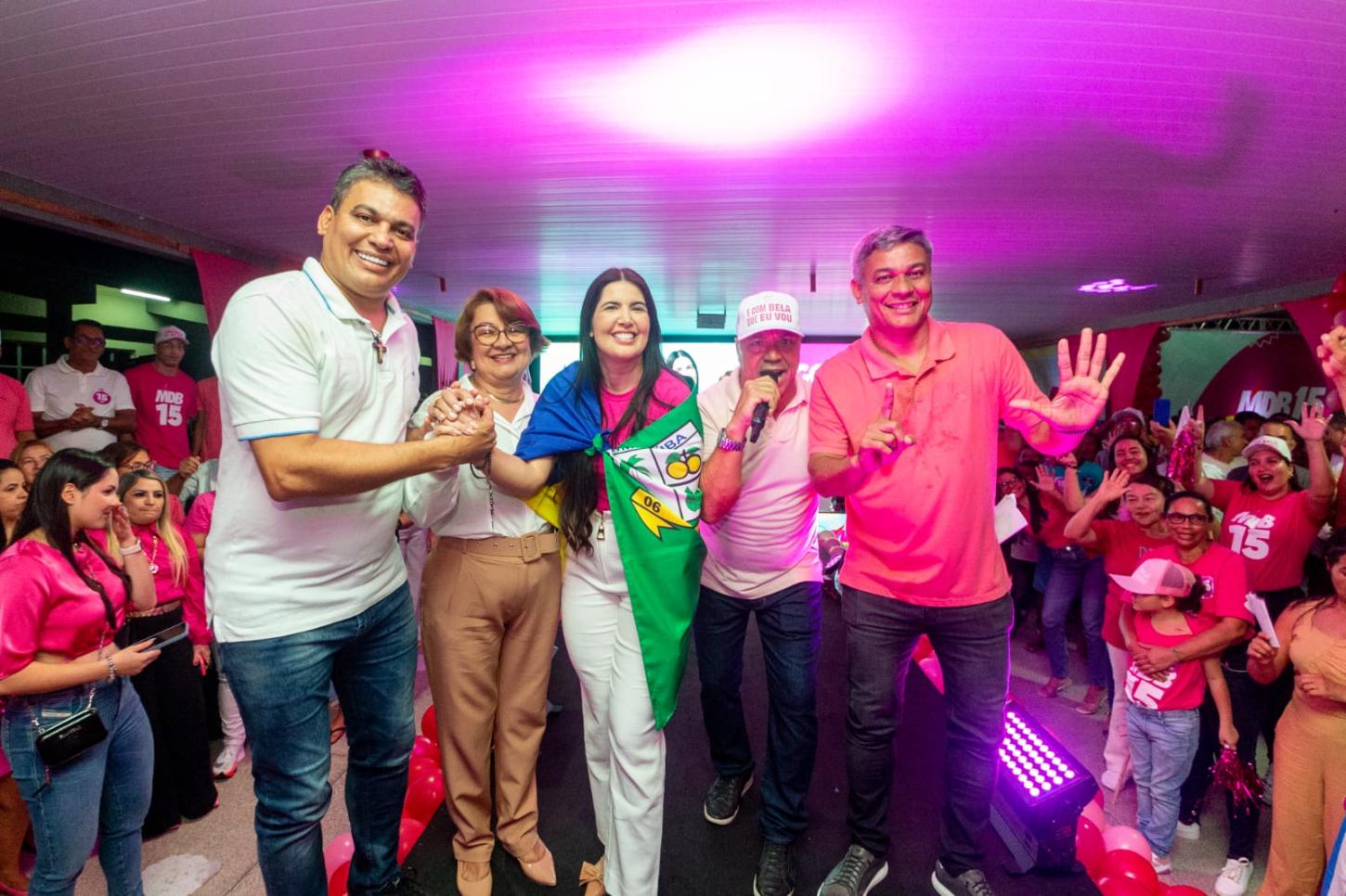 Convenção marca lançamento da pré-candidatura de Izabela Fernandes para prefeita de Umbaúba