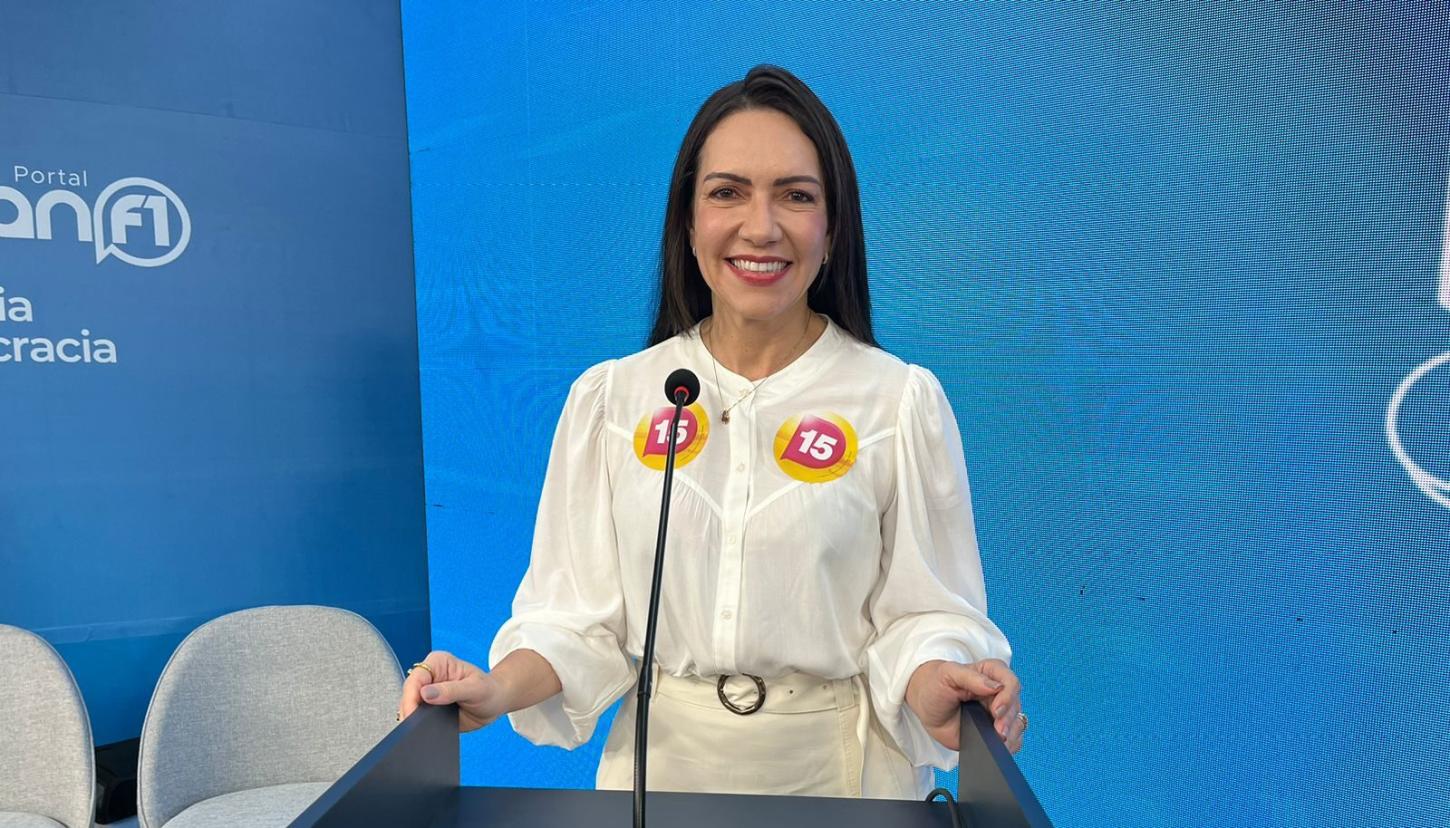 Danielle se destaca no debate da Fan e reforça que é a mais preparada para administrar Aracaju