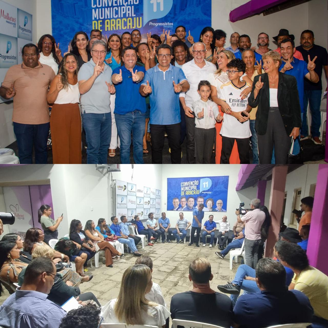 Encontro reúne candidatos do PP com chapa majoritária para discutir estratégias eleitorais em Aracaju