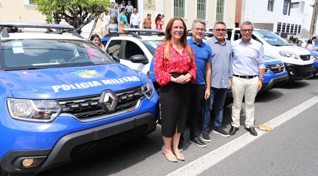 Governador reforça segurança pública com entrega de R$ 3,2 milhões em armamentos e viaturas