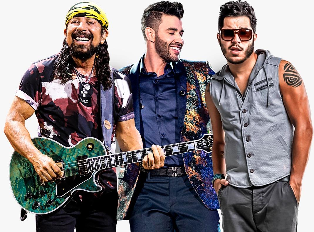 Gusttavo Lima, Bell Marques e Tomate preparam show especial para o Réveillon VIDAM 2025