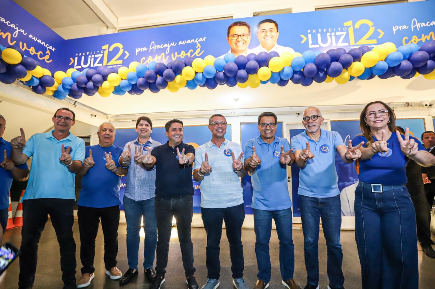 Inauguração do comitê marca momento decisivo na campanha de Luiz Roberto e Fabiano