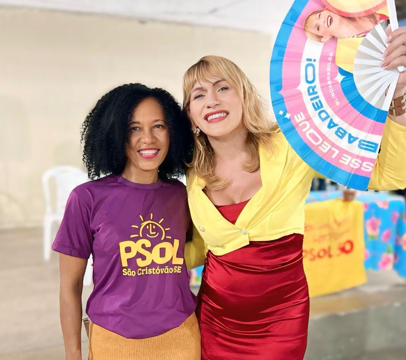 Linda Brasil participa de convenção do PSOL de São Cristóvão