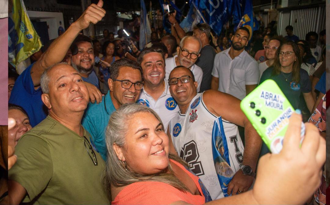 Luiz Roberto e Fabiano realizam Caminhada no Jardim Esperança