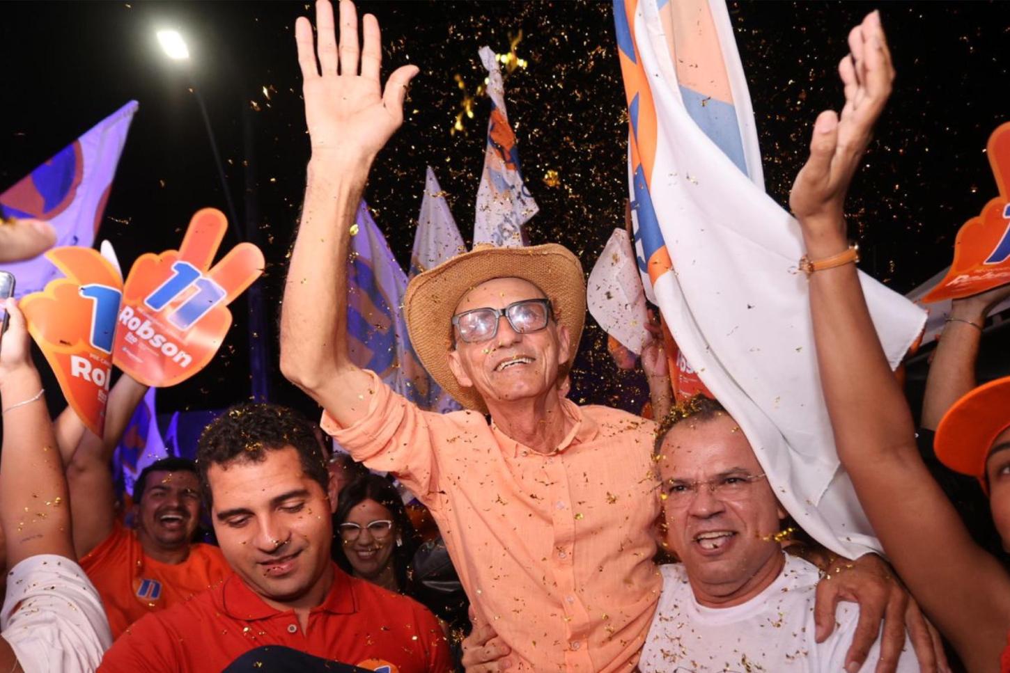Mais de 52% do eleitorado de Itabaianinha acredita que Robson da Laranja será o próximo prefeito