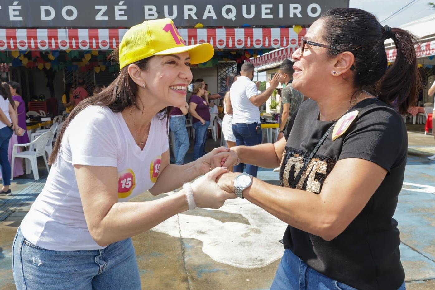 Pesquisa aponta que a Delegada Danielle é a candidata mais conhecida e com maior potencial de voto na disputa