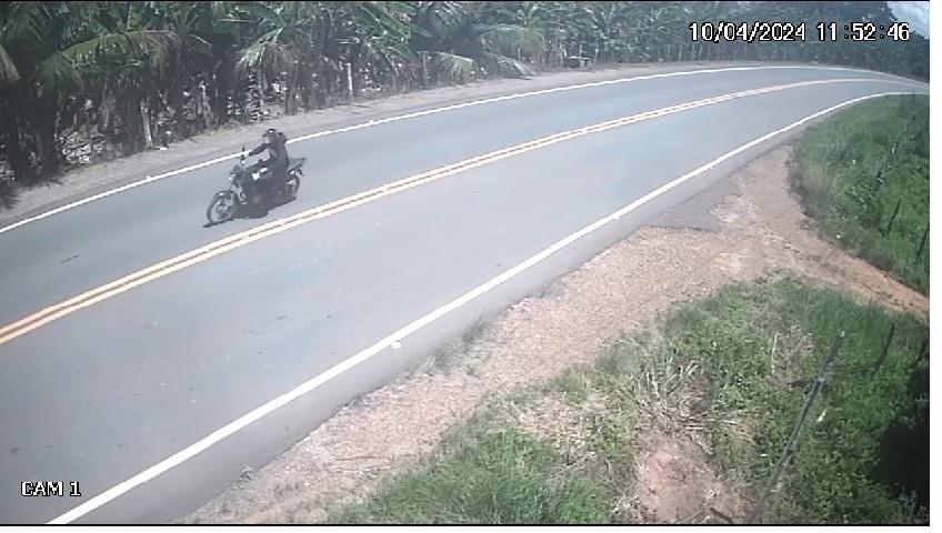 Polícia Civil divulga imagens do suspeito de homicídio ocorrido no Povoado Cova da Onça, em Moita Bonita
