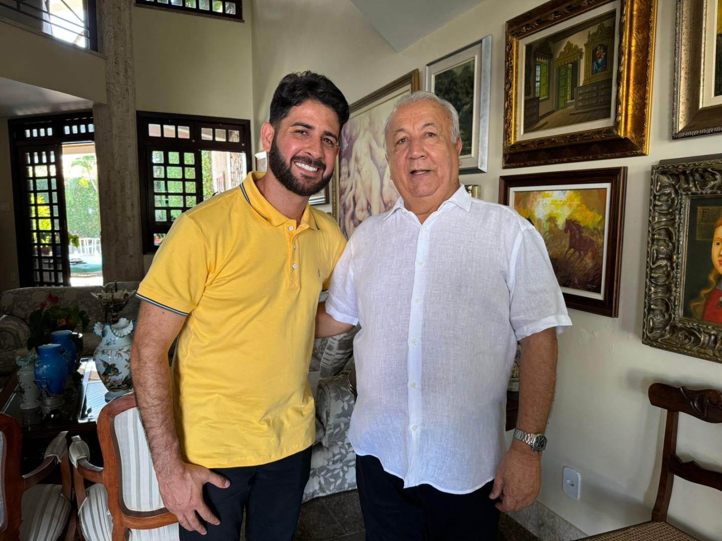 Prof. Weslley de João de Posto recebe apoio do ex-governador Jackson Barreto
