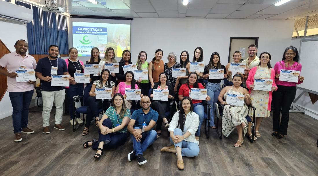 Seasic certifica supervisores em capacitação do Programa Criança Feliz de 19 municípios