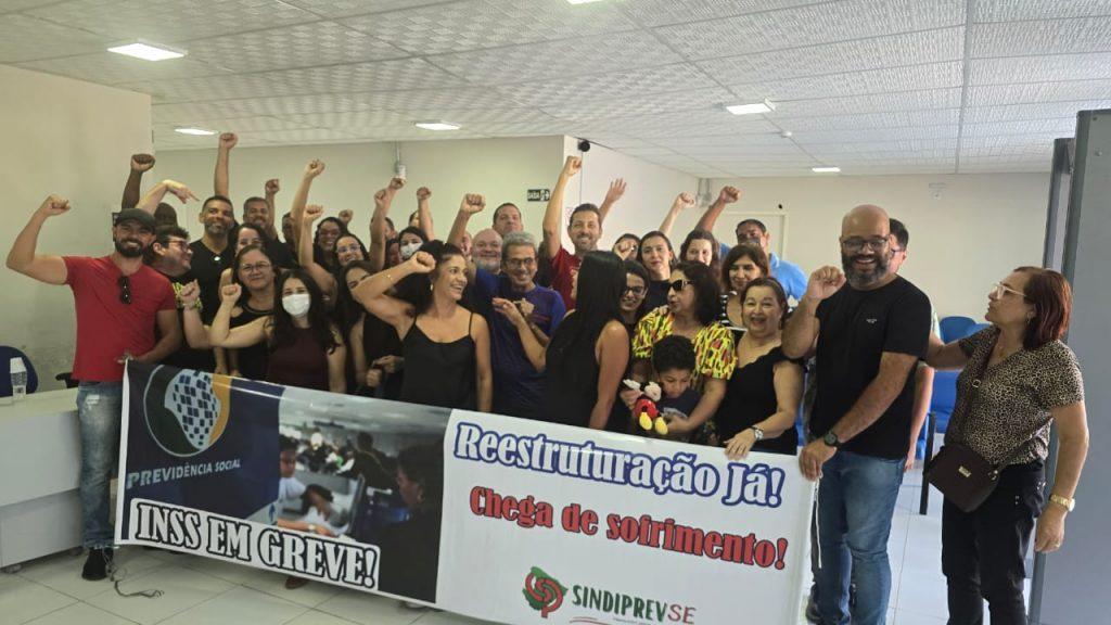 Servidores do INSS em Sergipe decidem pela continuidade da greve