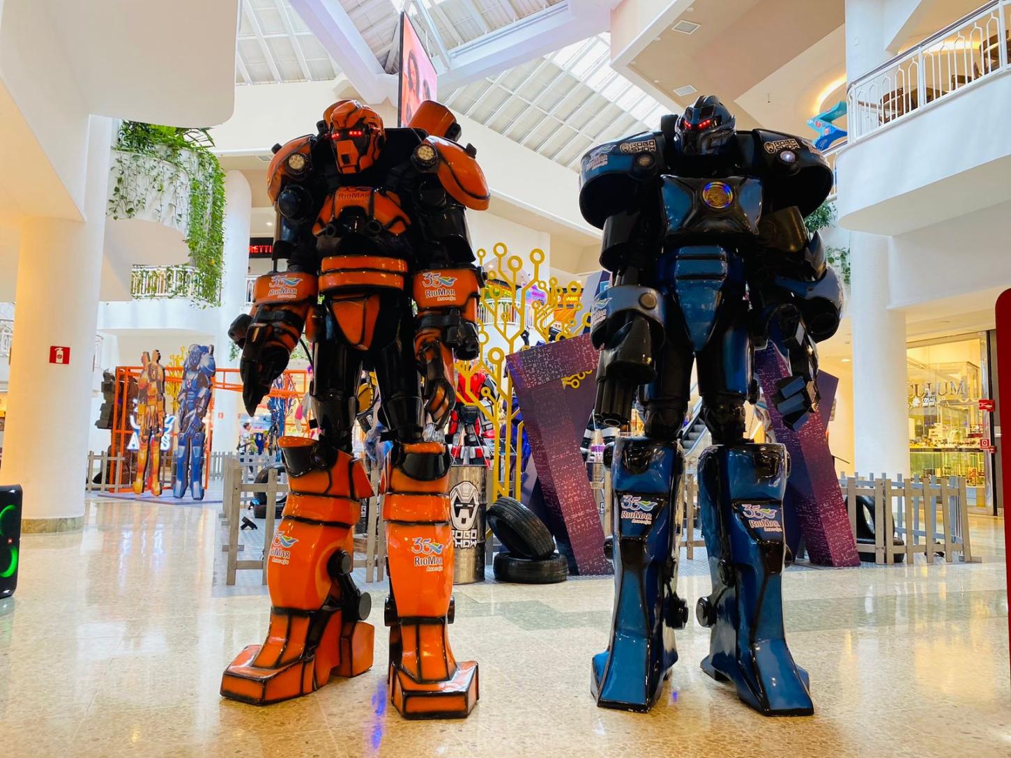 Último fim de semana do 'Show dos Robôs' agita o RioMar Shopping