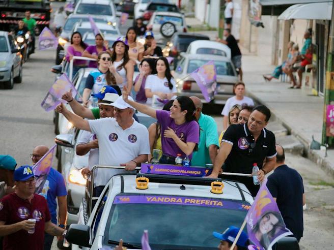 Yandra Moura realiza primeira mini carreata neste sábado no bairro Bugio, em Aracaju