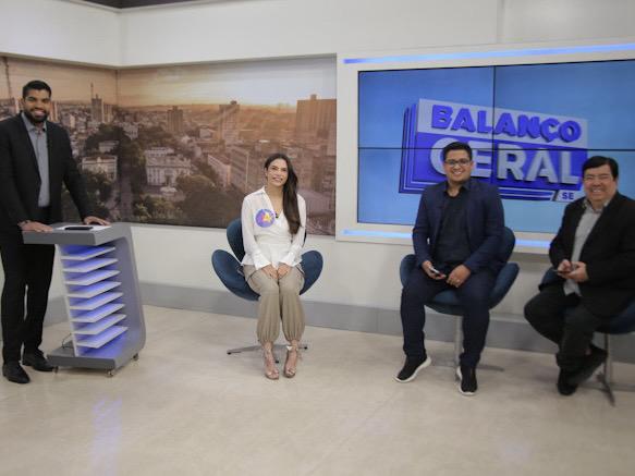 Yandra participa de sabatina na TV Atalaia e mostra que é a mais preparada