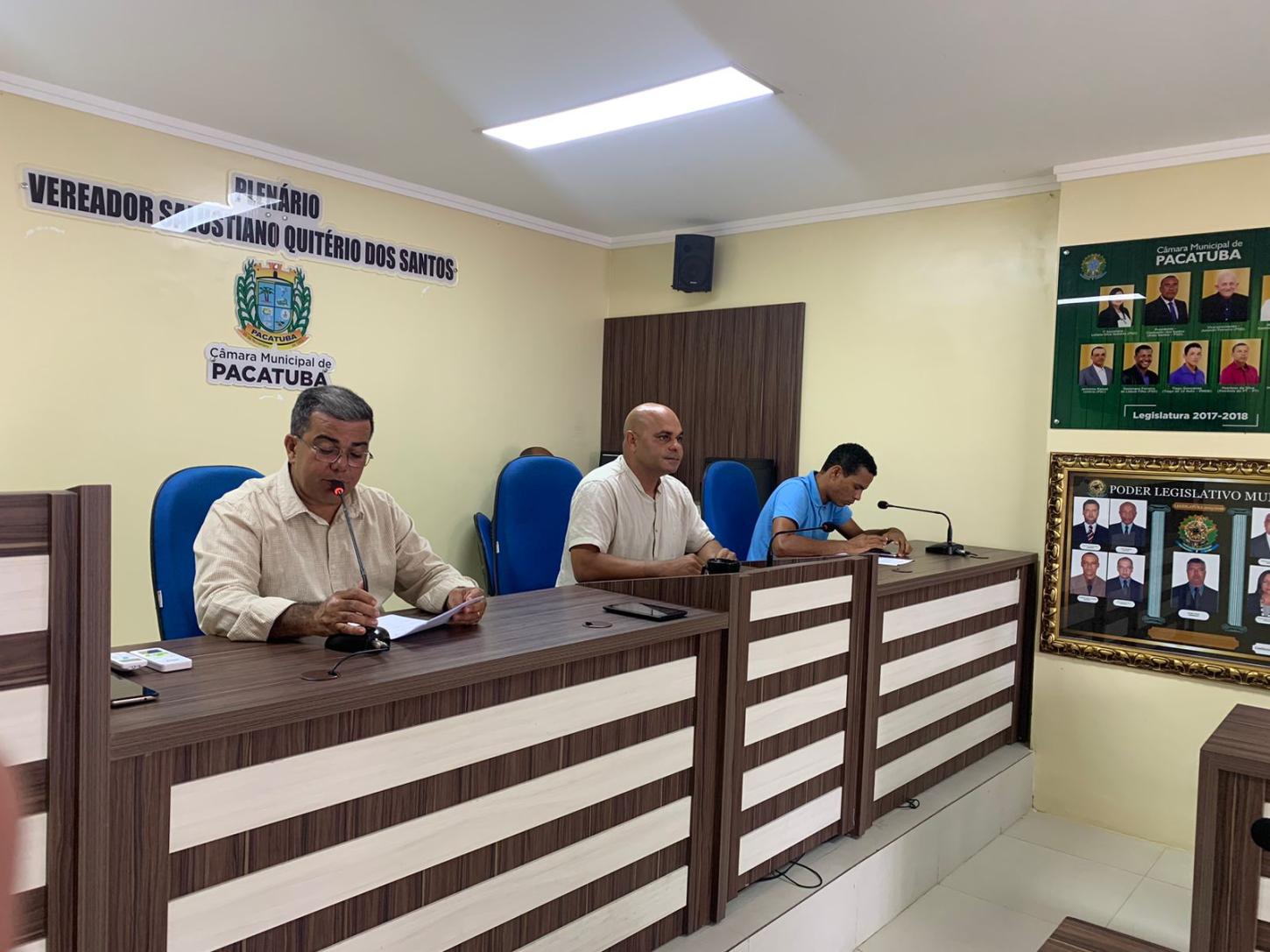 Câmara Municipal de Pacatuba aprova PL de Utilidade Pública