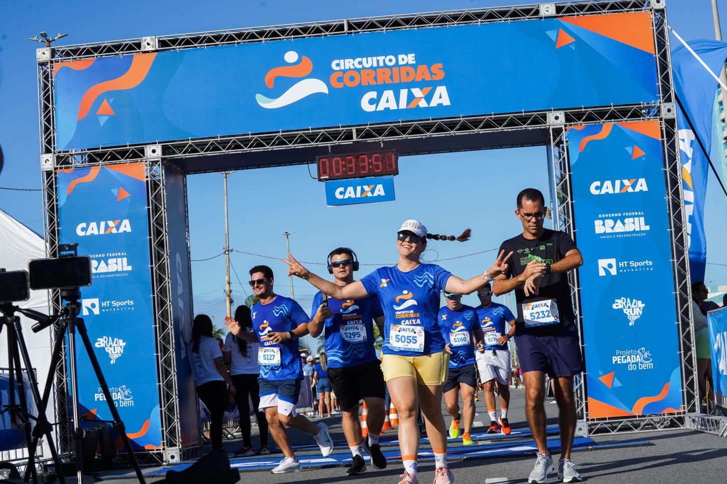 Circuito de Corridas CAIXA estreia em Aracaju com vencedores inéditos