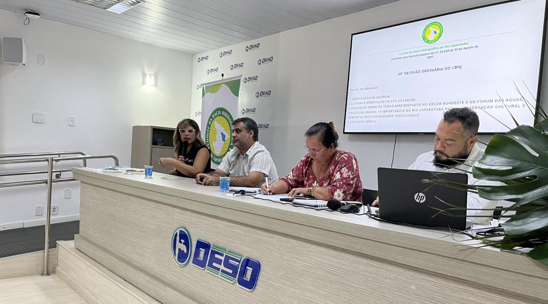 Deso sedia evento de comemoração aos 17 anos do Comitê da Bacia Hidrográfica do Rio Japaratuba