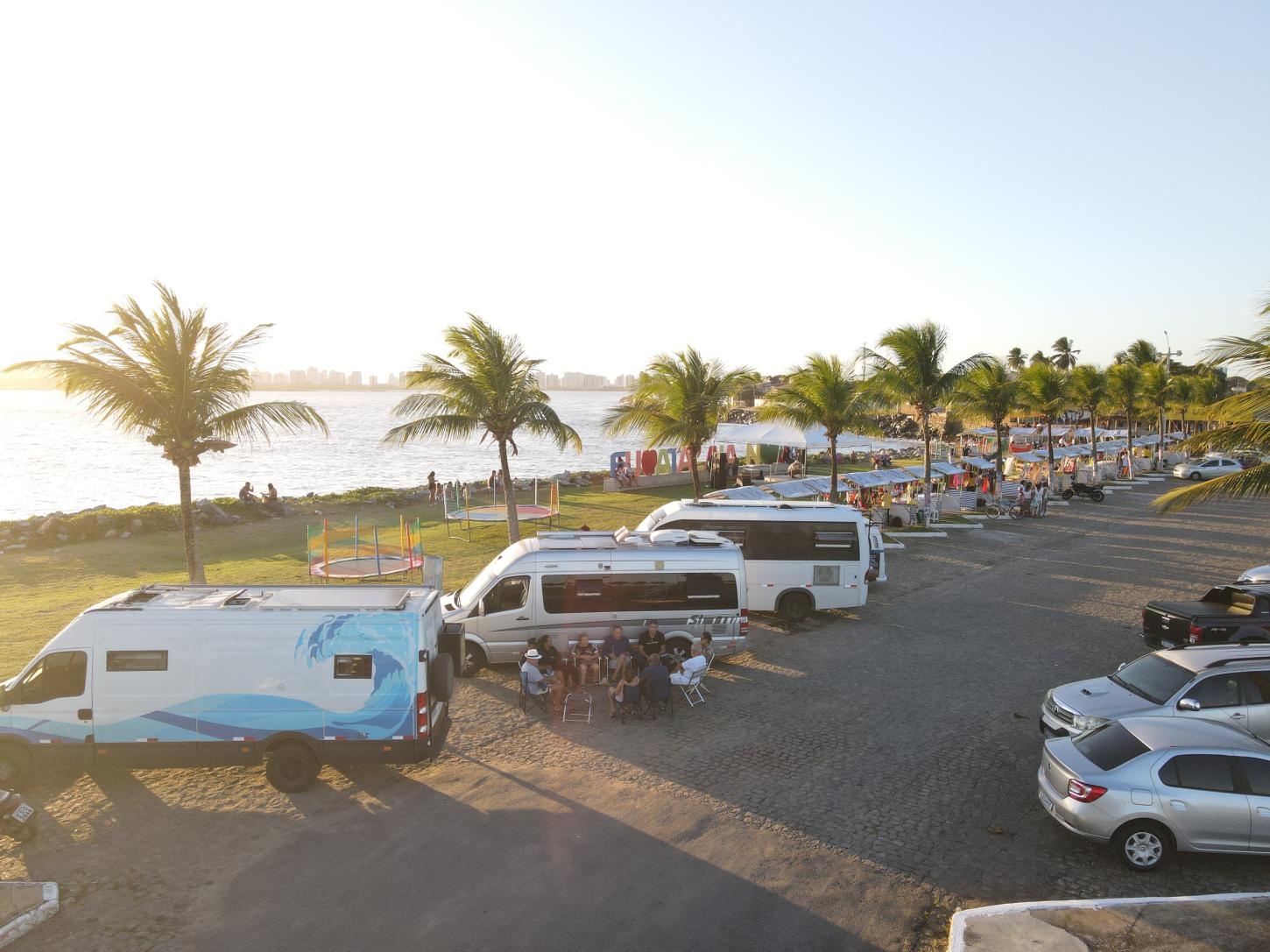Edição especial da Feirinha e Pôr do Sol da Atalaia Nova terá participação de dezenas de motorhomes