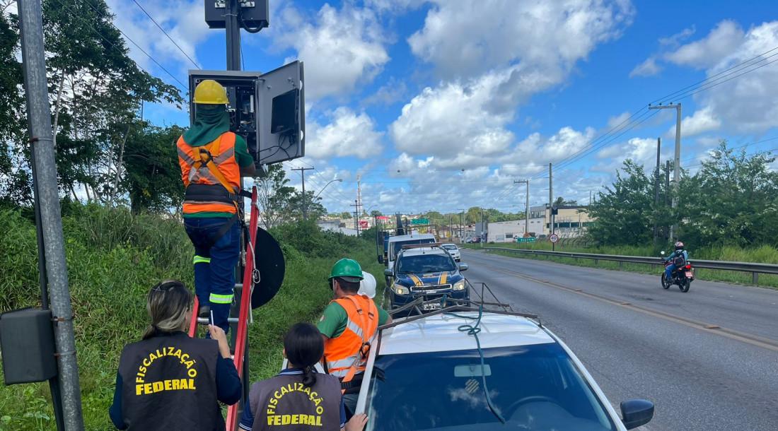ITPS inicia a verificação de novos aparelhos medidores de velocidade na BR-101 em Sergipe